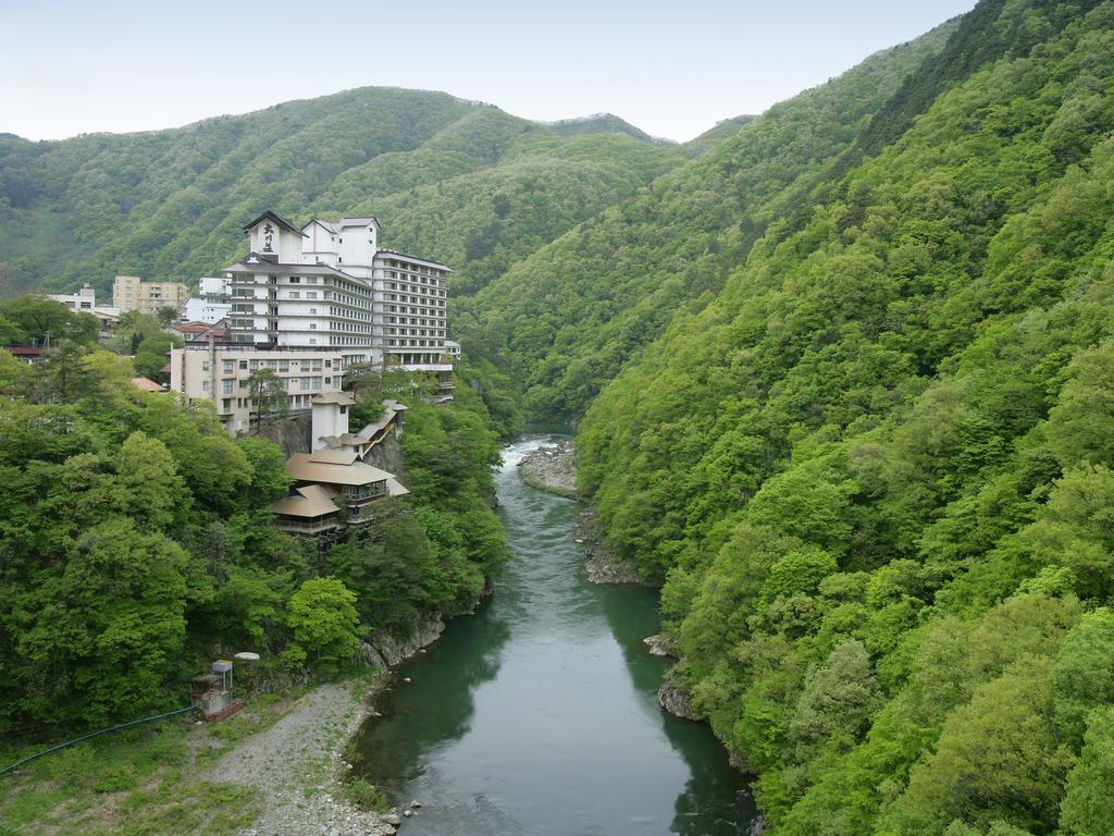Ookawaso Hotel Aizuwakamatsu Ngoại thất bức ảnh