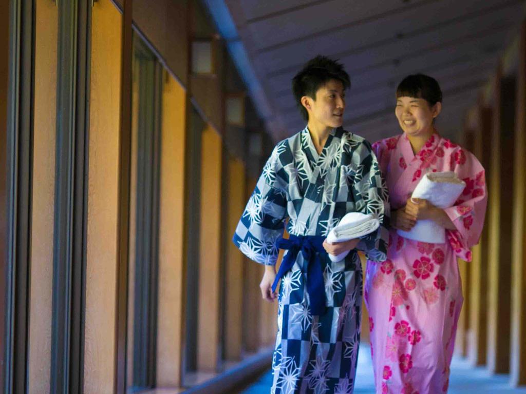 Ookawaso Hotel Aizuwakamatsu Ngoại thất bức ảnh
